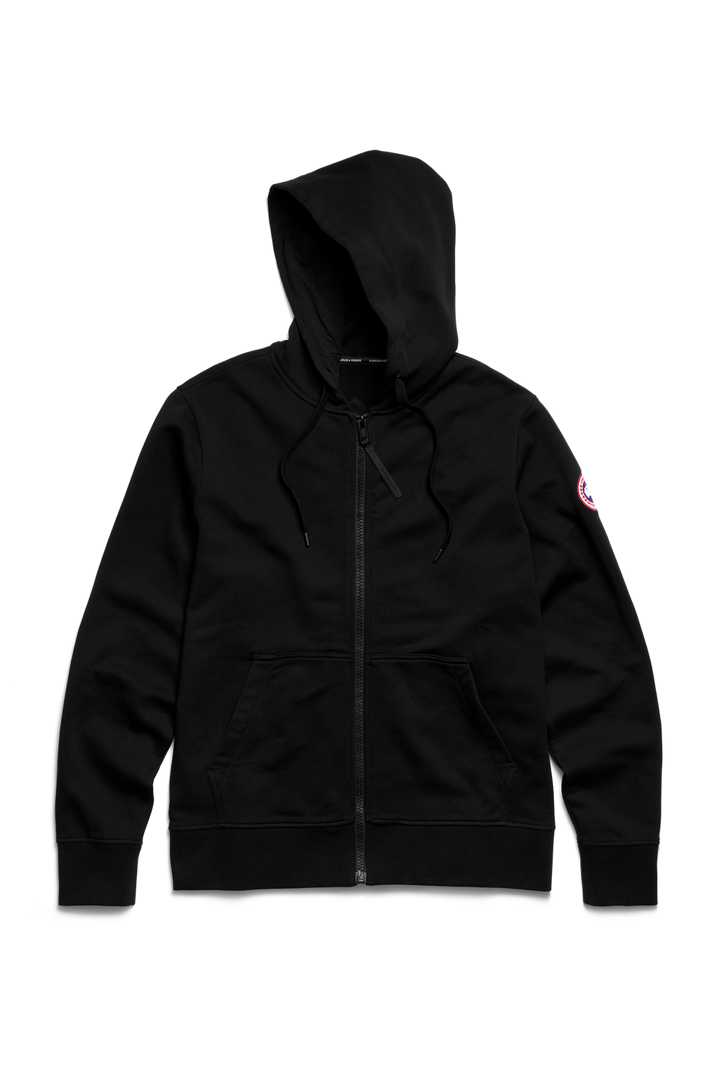 Huron Full Zip Hoodie (Men) - Black