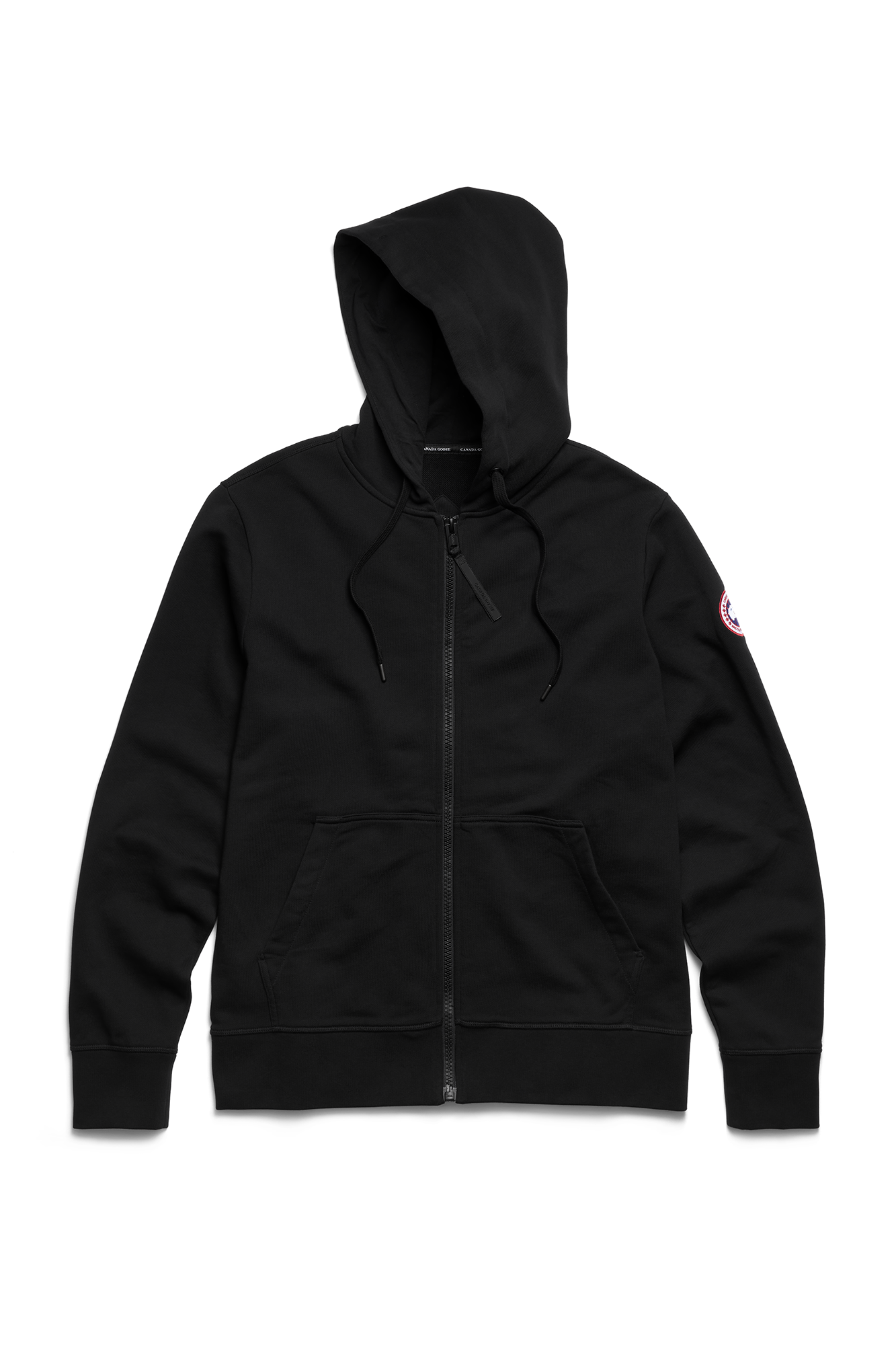 Huron Full Zip Hoodie (Men) - Black