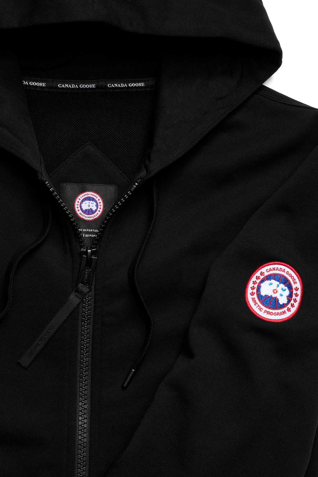 Huron Full Zip Hoodie (Men) - Black