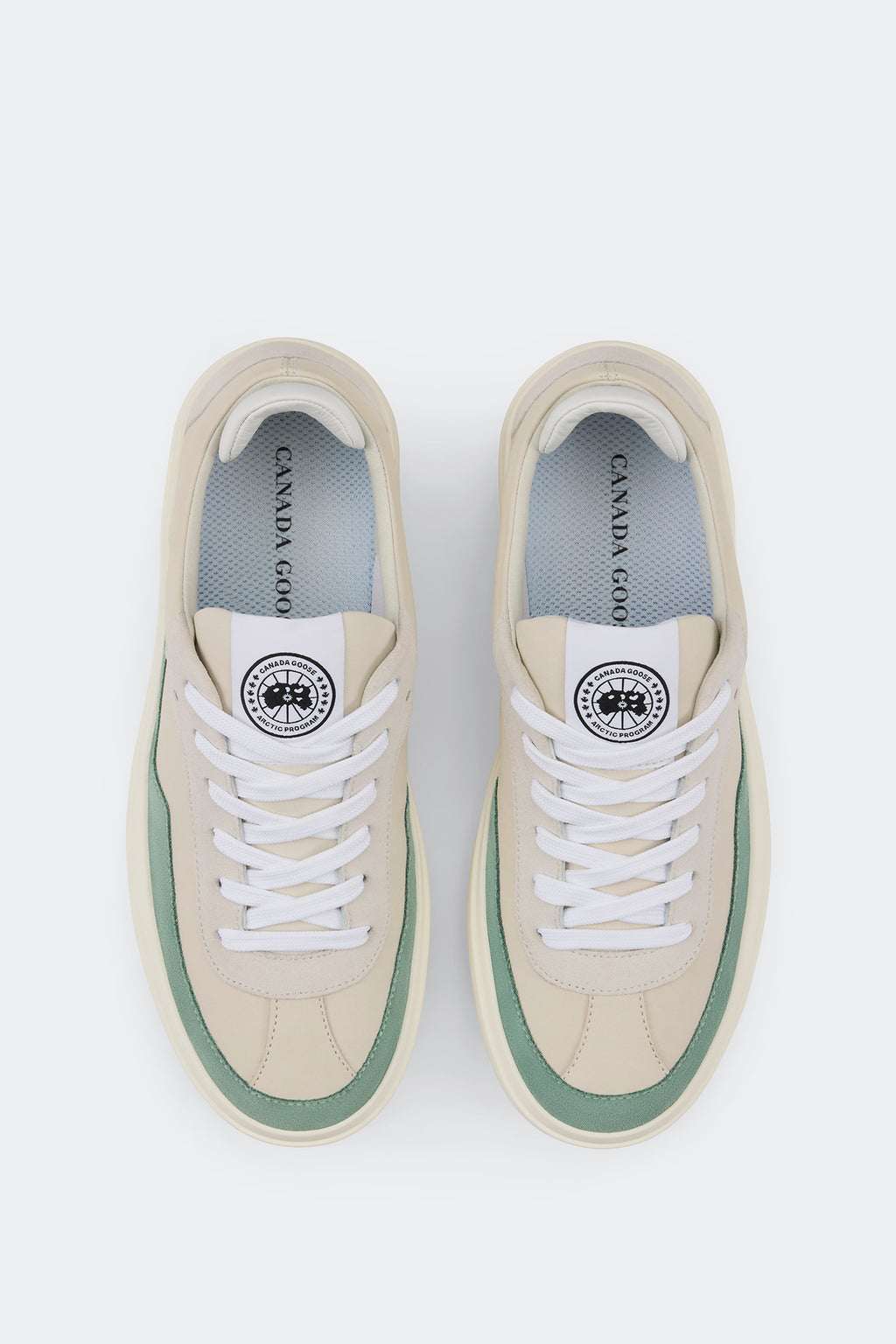 Women's Ossington Sneaker - White/Washed Green