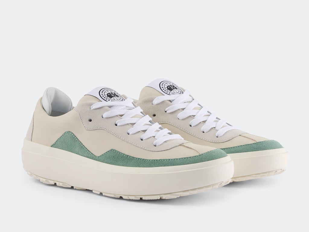 Women's Ossington Sneaker - White/Washed Green