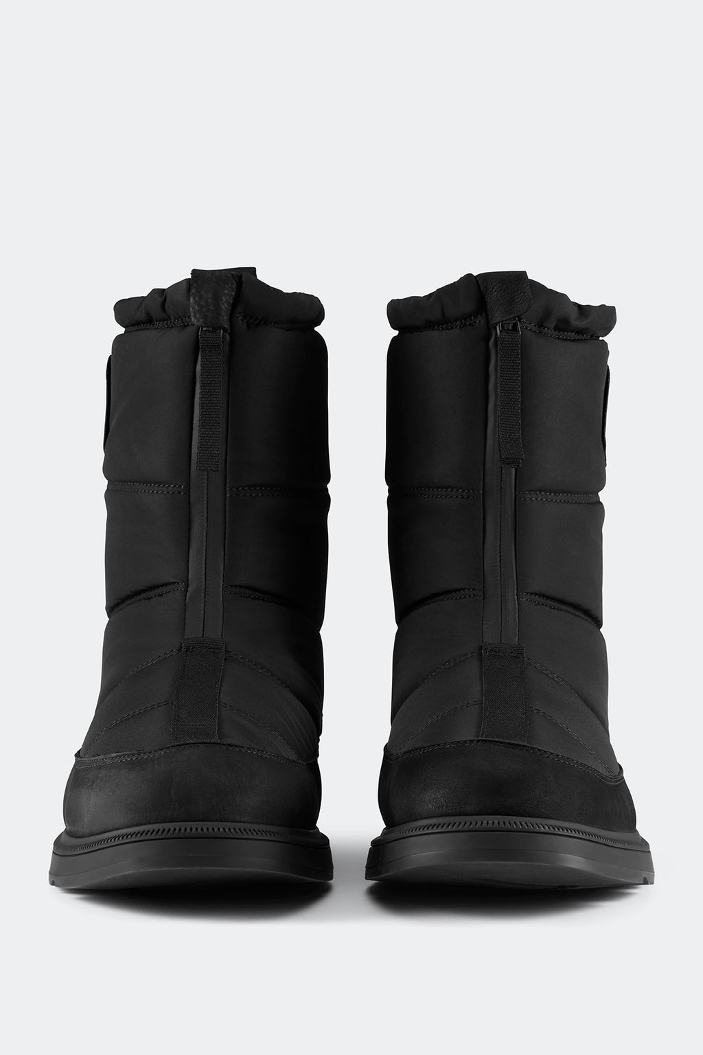 Men's Crofton Fold-Down Puffer Boot - Black