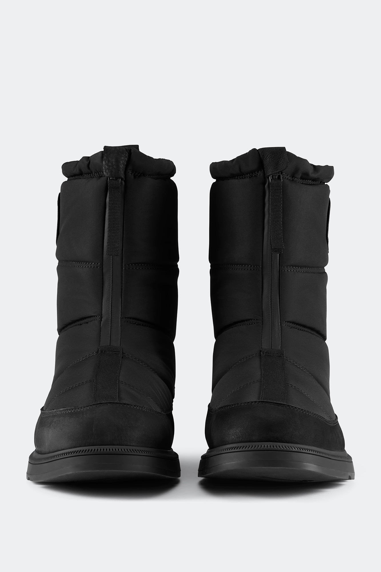 Men's Crofton Fold-Down Puffer Boot - Black