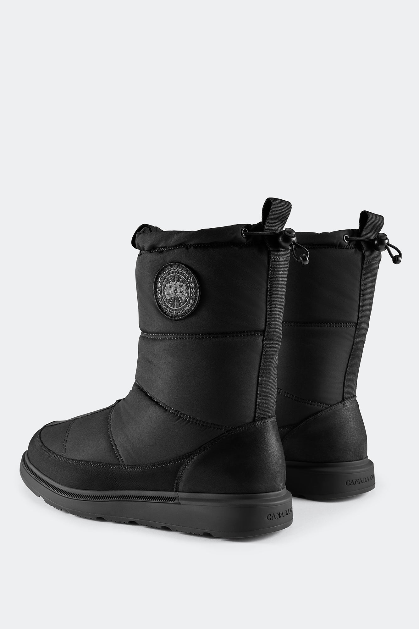 Men's Crofton Fold-Down Puffer Boot - Black