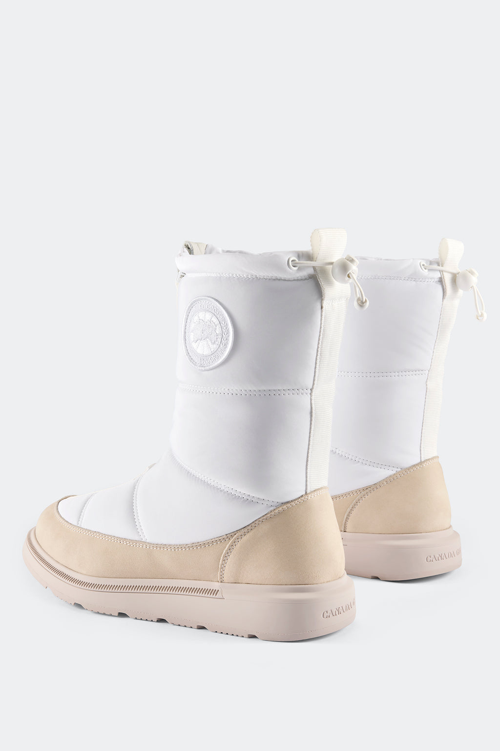 Women's Cypress Fold-Down Puffer Boot - White/Snowcap