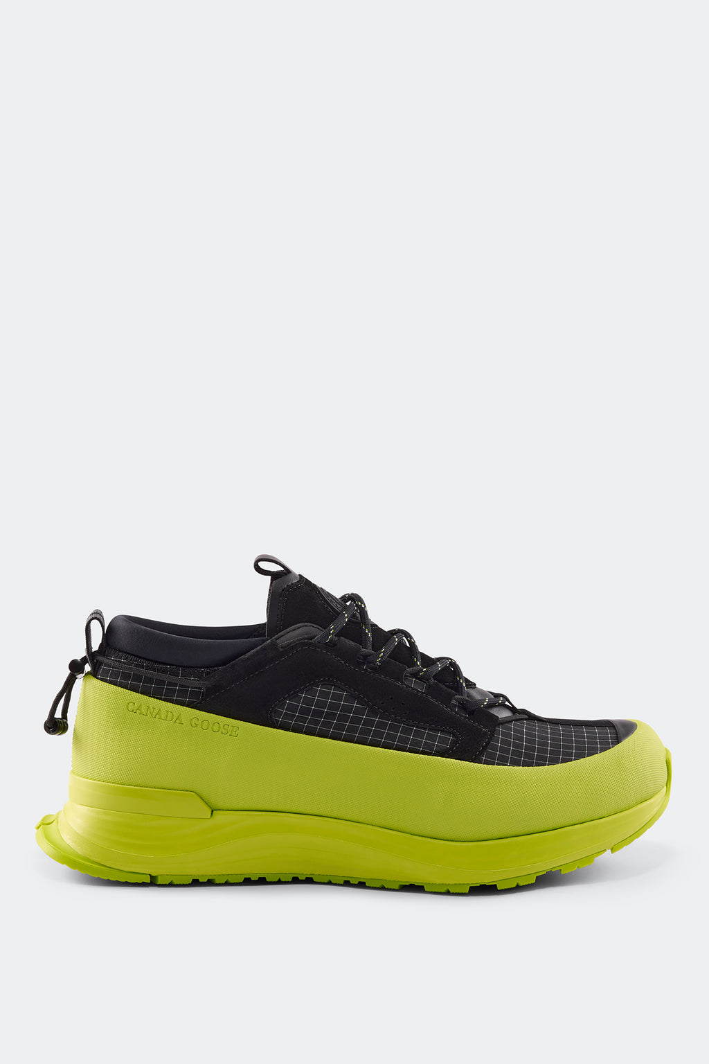 Men's Glacier Trail Sneaker - Dyneema - Black/ Summer Lime