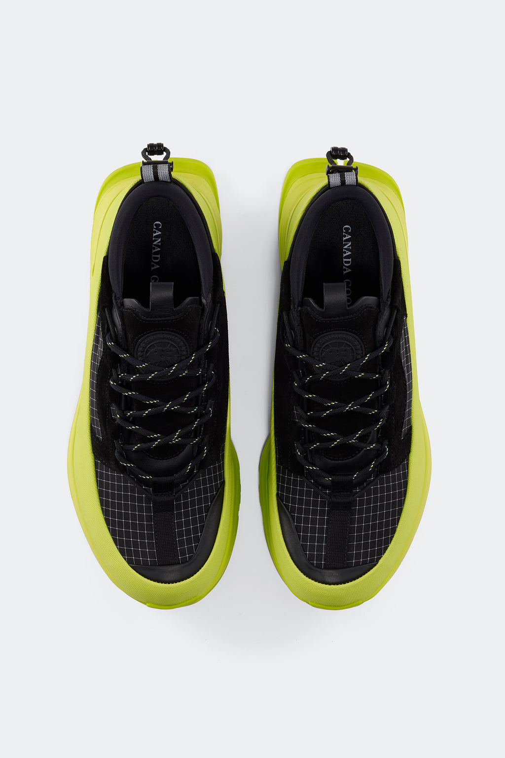 Men's Glacier Trail Sneaker - Dyneema - Black/ Summer Lime