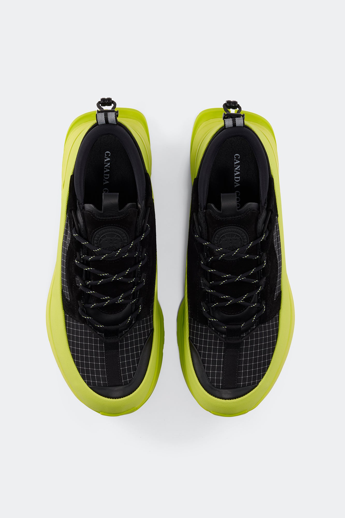 Men's Glacier Trail Sneaker - Dyneema - Black/ Summer Lime