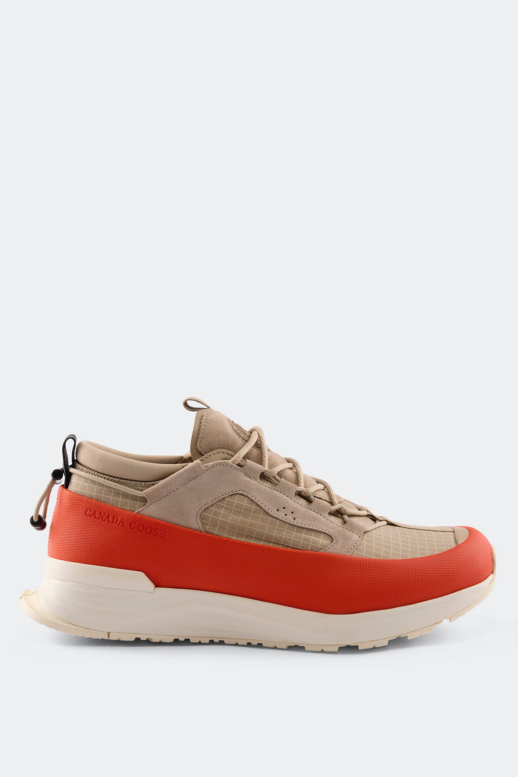 Men's Glacier Trail Sneaker - Dyneema - Tan/Signal Orange/Linen