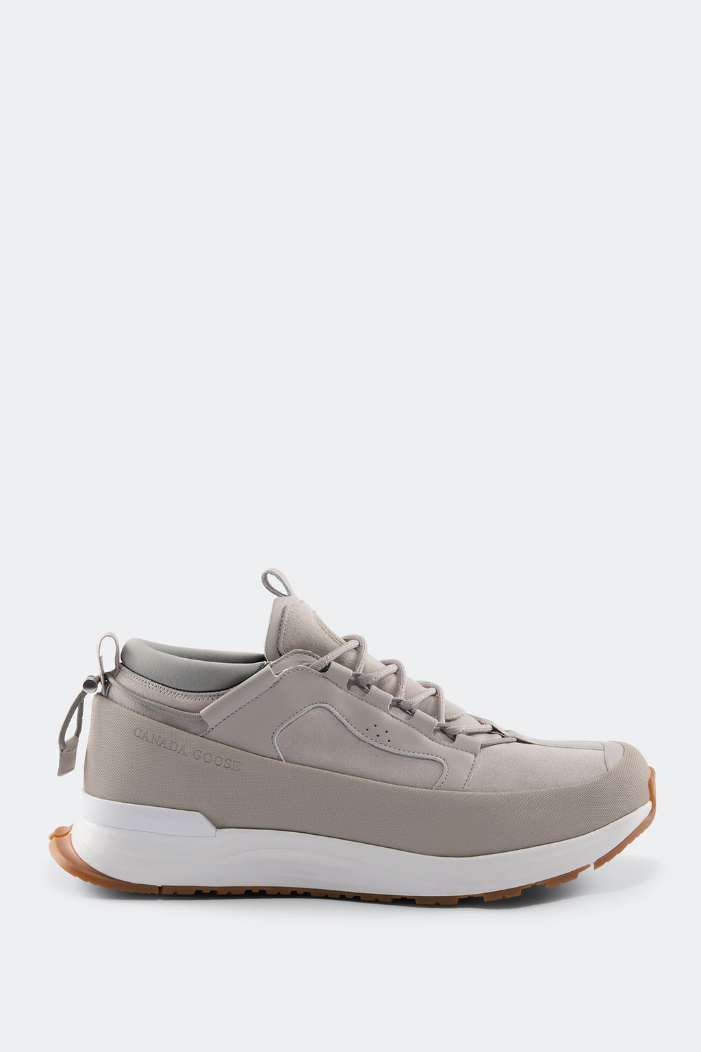 Men's Glacier Trail Sneaker - Limestone/White