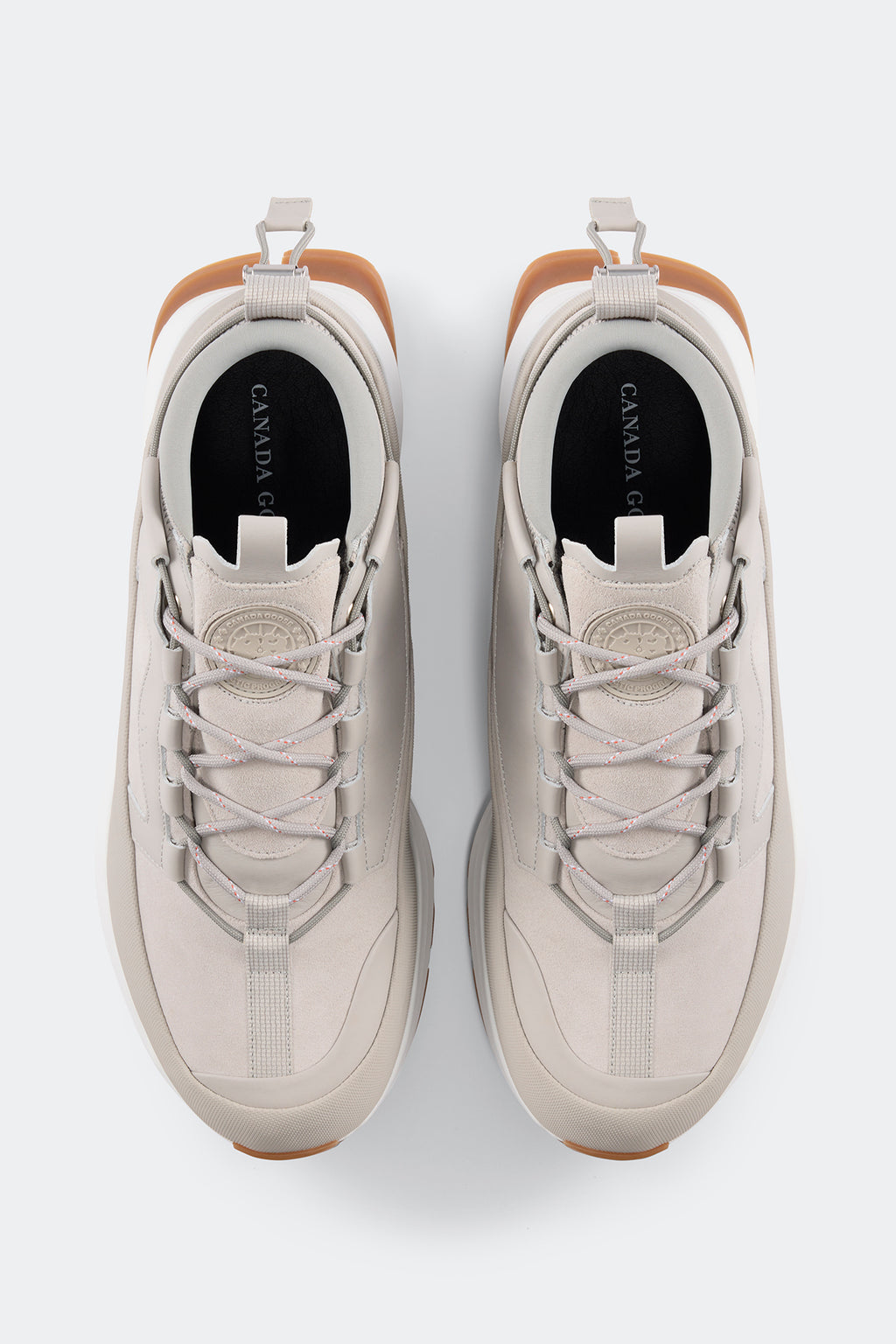 Men's Glacier Trail Sneaker - Limestone/White