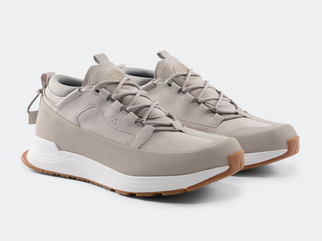 Men's Glacier Trail Sneaker - Limestone/White