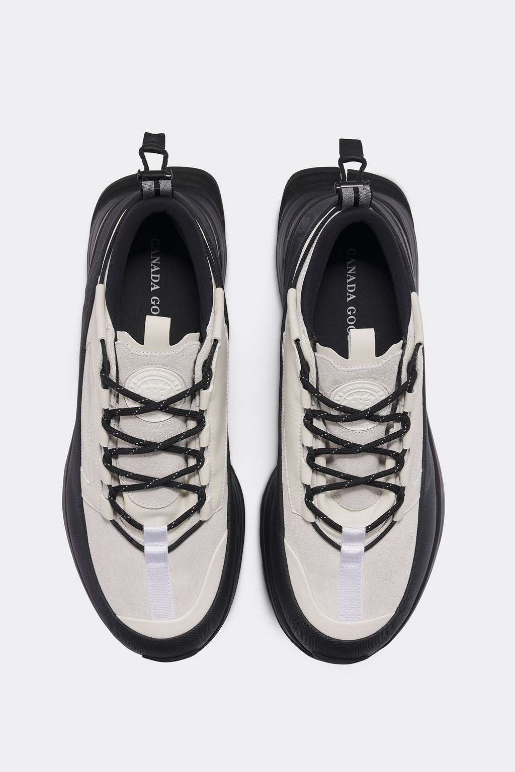 Men's Glacier Trail Sneaker - White/Black