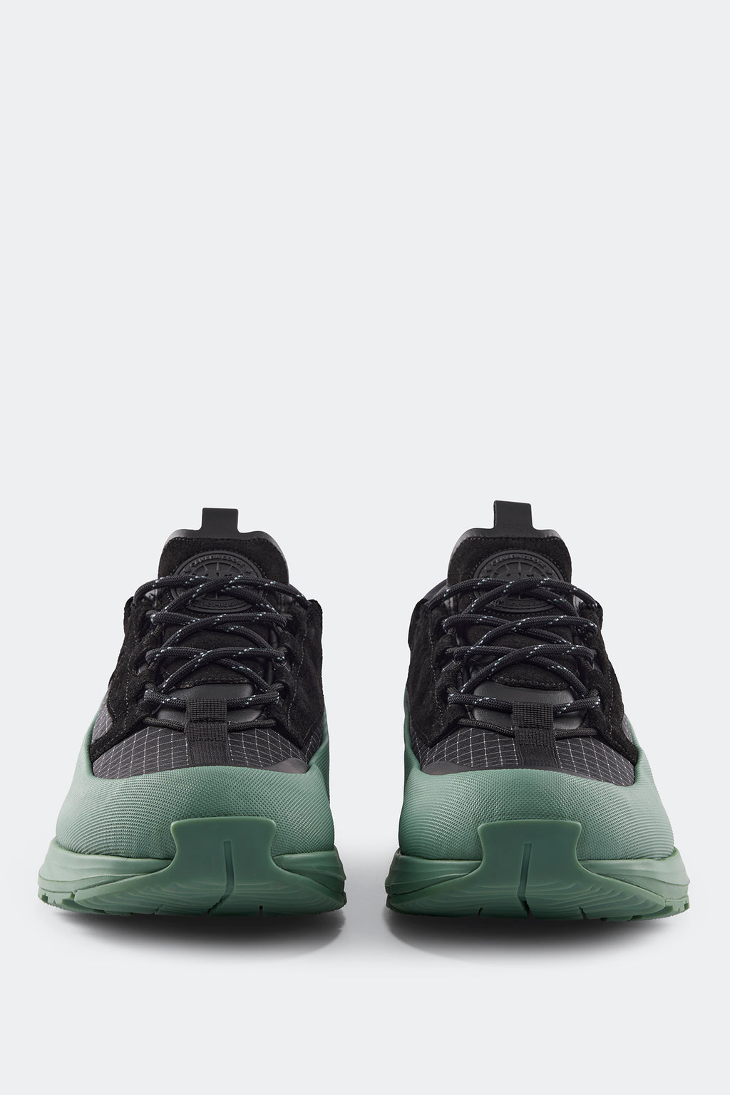 Women's Glacier Trail Sneaker - Dyneema - Black/Washed Green