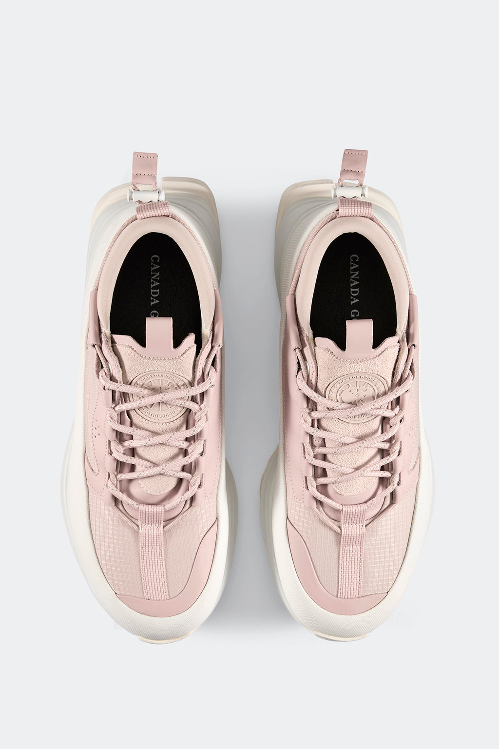 Women's Glacier Trail Sneaker - Lucent Rose/White