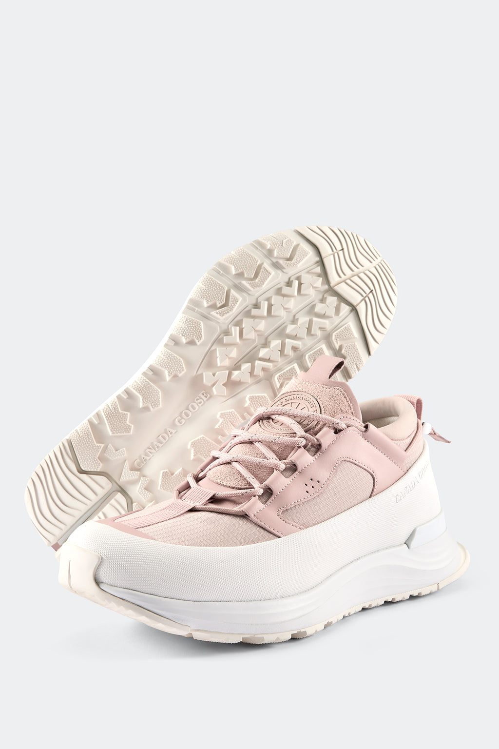Women's Glacier Trail Sneaker - Lucent Rose/White