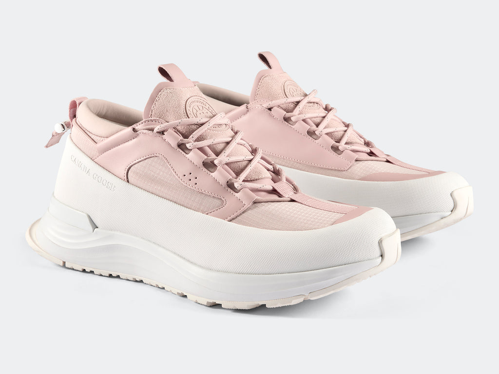 Women's Glacier Trail Sneaker - Lucent Rose/White
