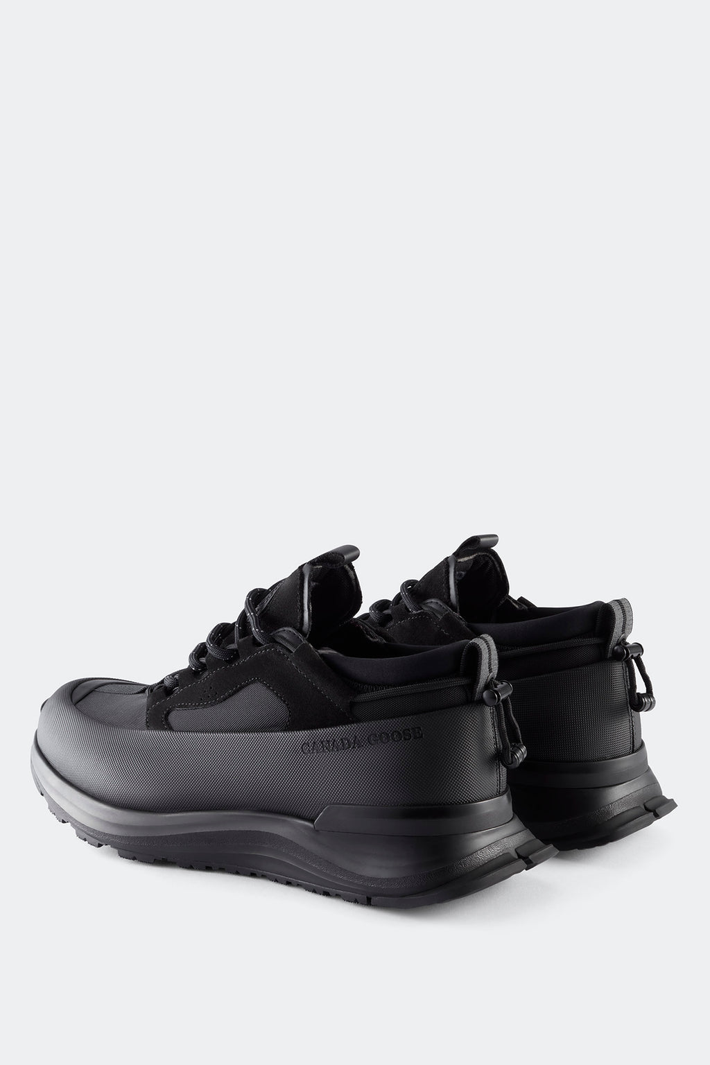 Women's Glacier Trail Sneaker - Black/Black
