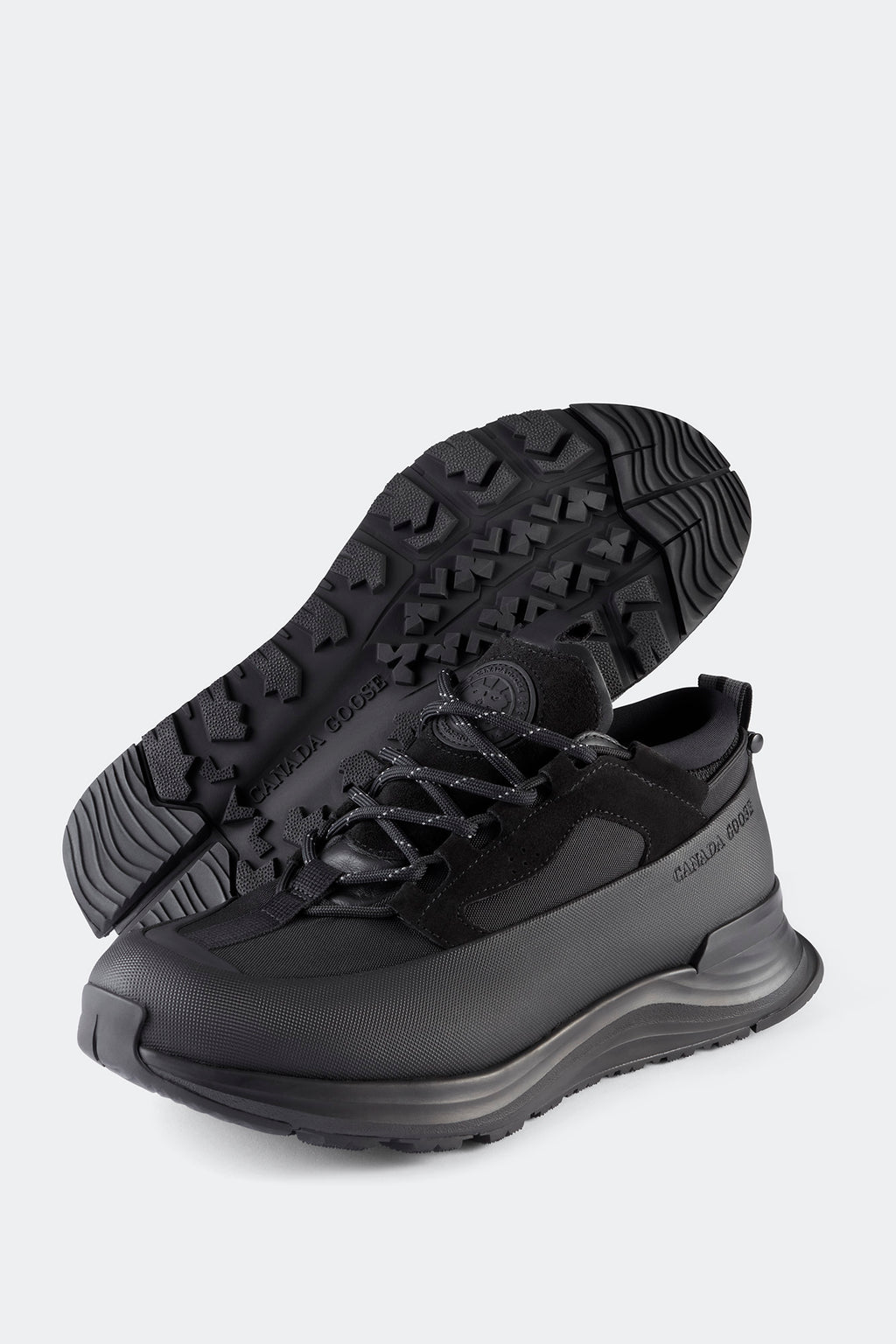 Women's Glacier Trail Sneaker - Black/Black