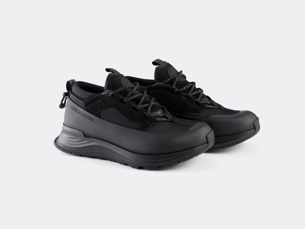 Women's Glacier Trail Sneaker - Black/Black