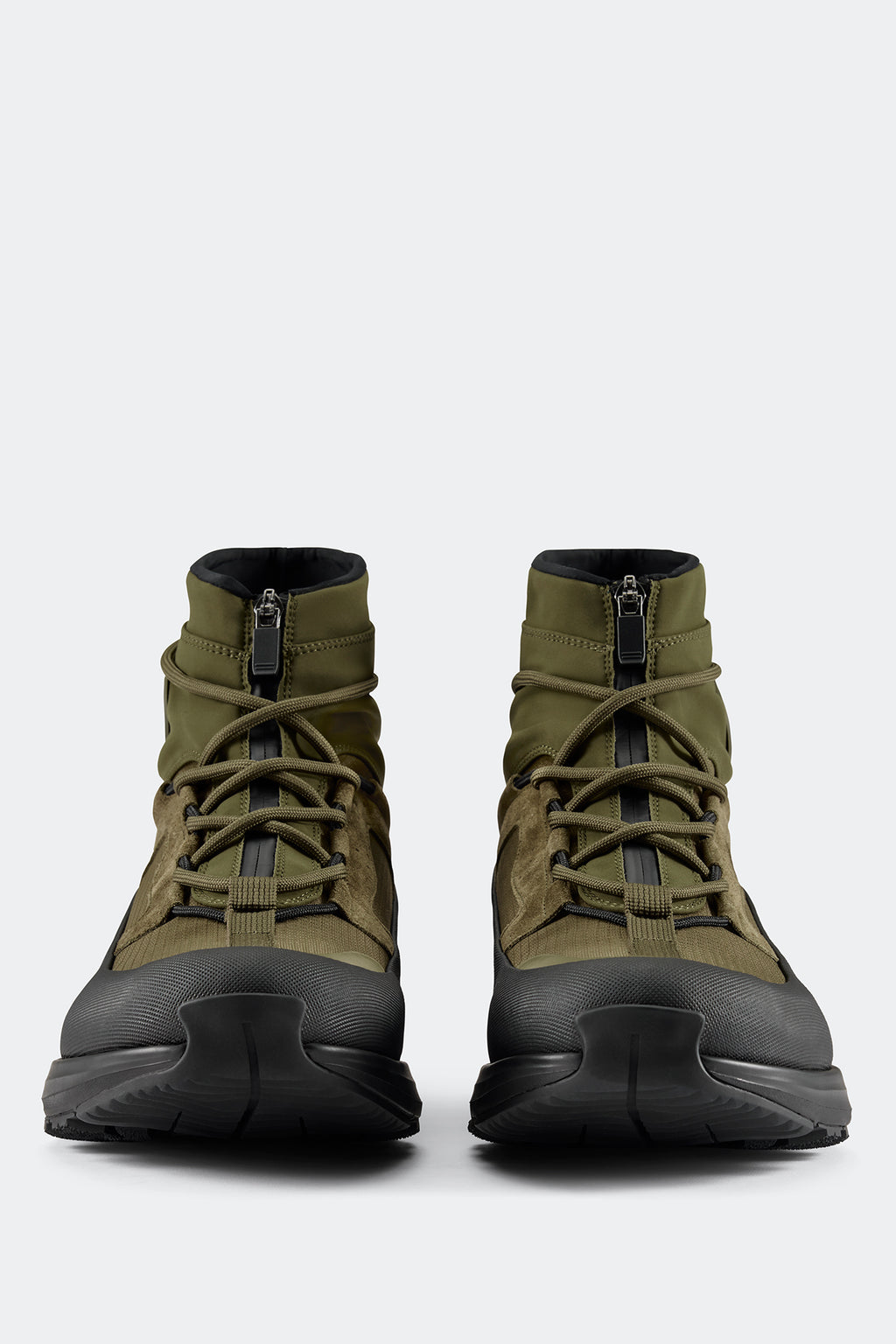 Men's Glacier Trail Sneaker High - Military Green/Black
