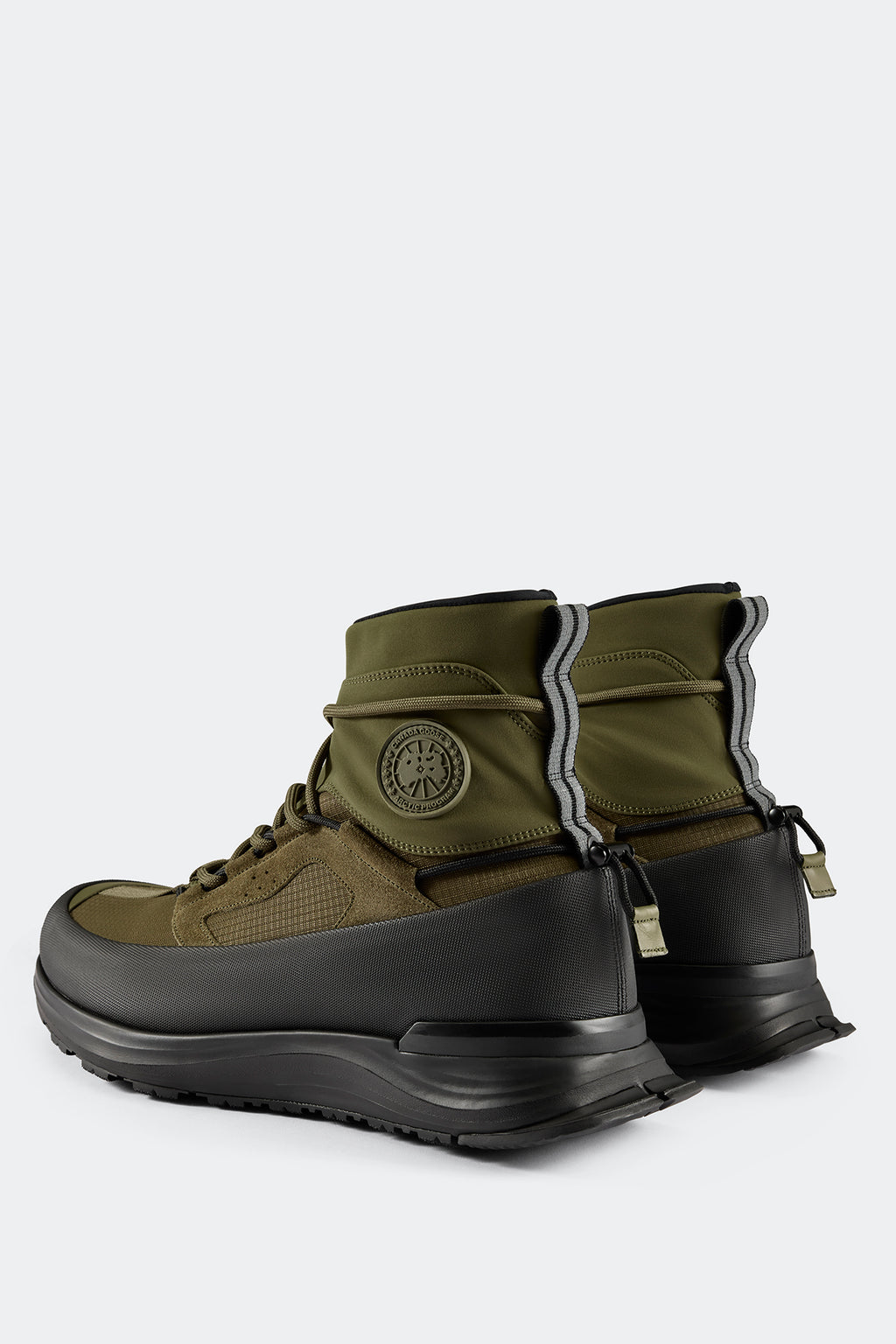 Men's Glacier Trail Sneaker High - Military Green/Black