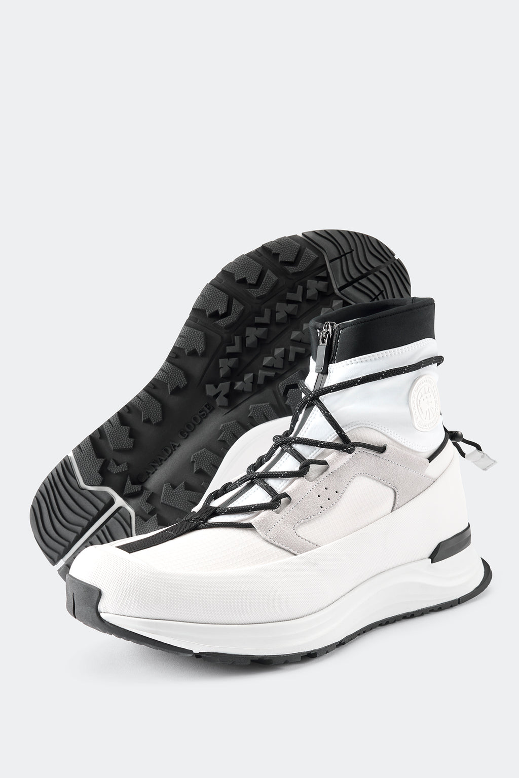 Men's Glacier Trail Sneaker High - White