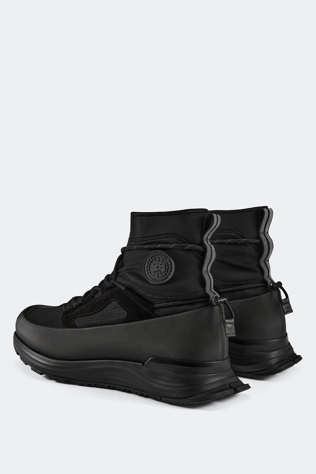 Men's Glacier Trail Sneaker High - Black
