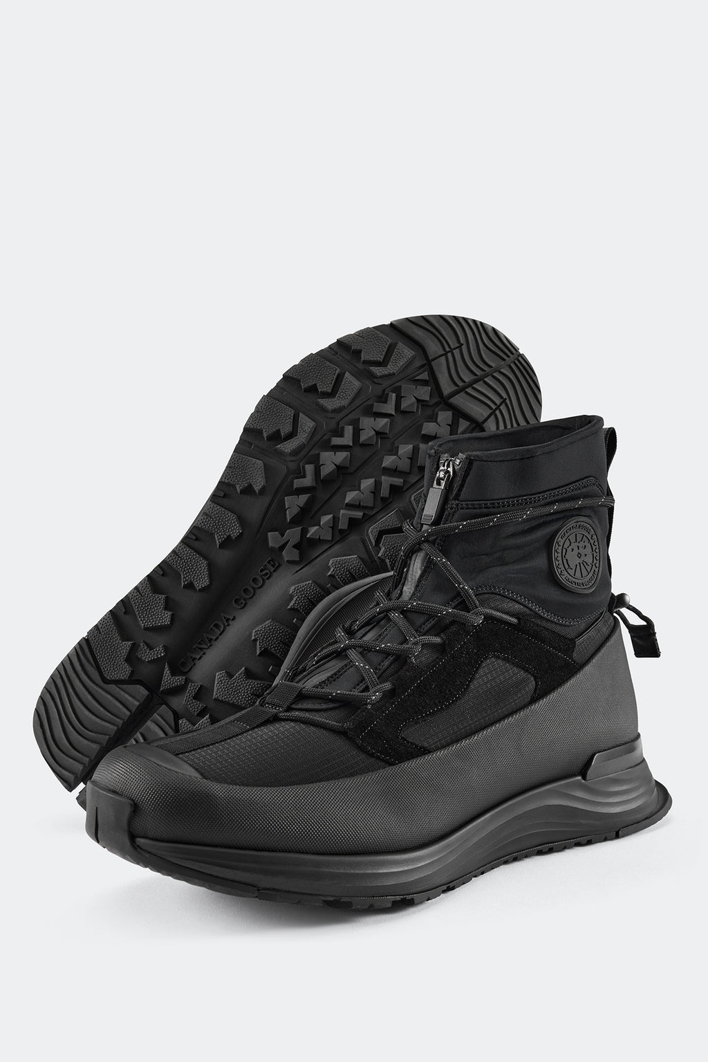 Men's Glacier Trail Sneaker High - Black