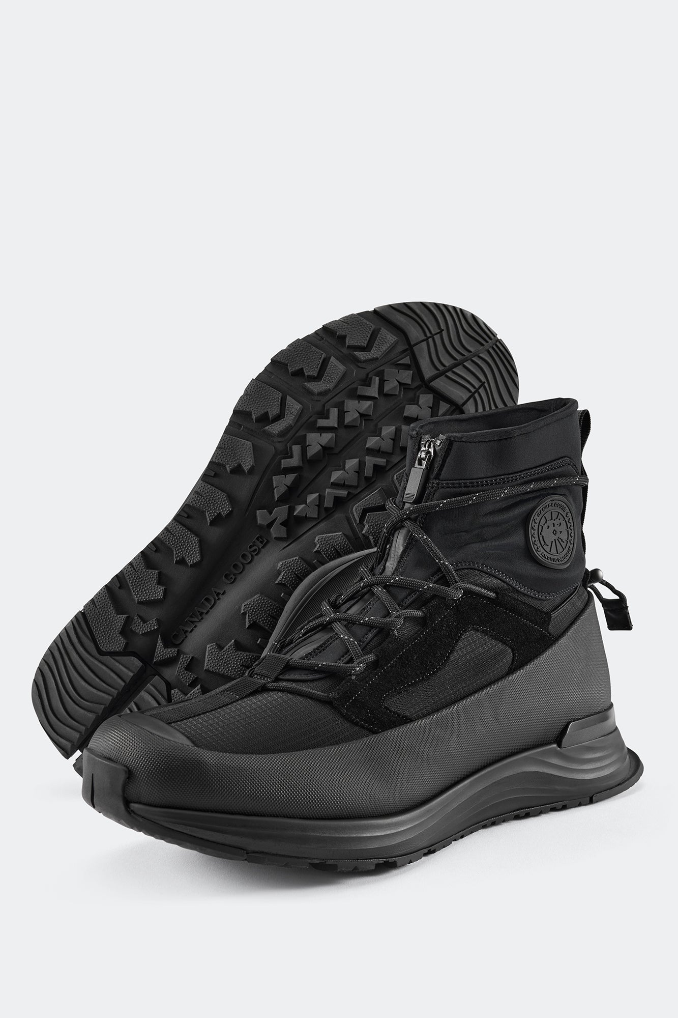 Men's Glacier Trail Sneaker High - Black