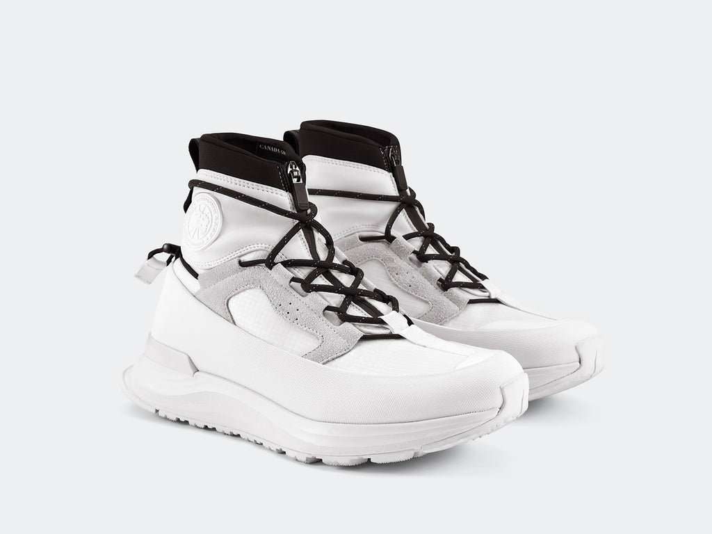 Women's Glacier Trail Sneaker High - White