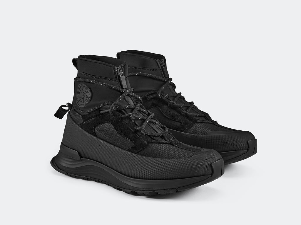 Women's Glacier Trail Sneaker High - Black