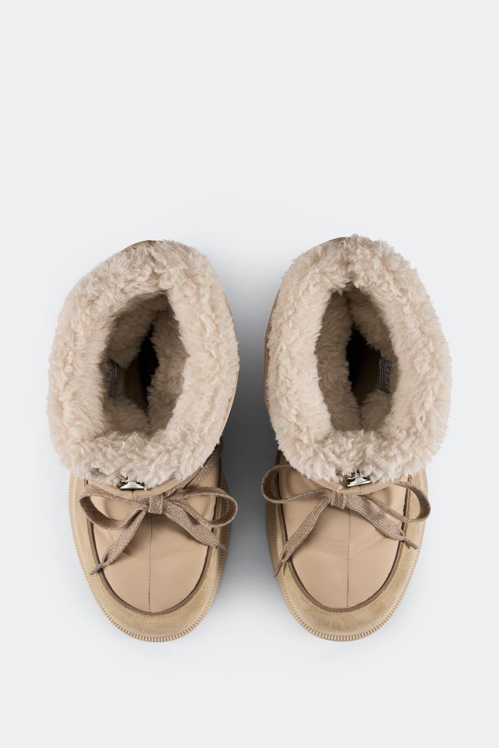 Demma Puffer Boot - Tan/Linen