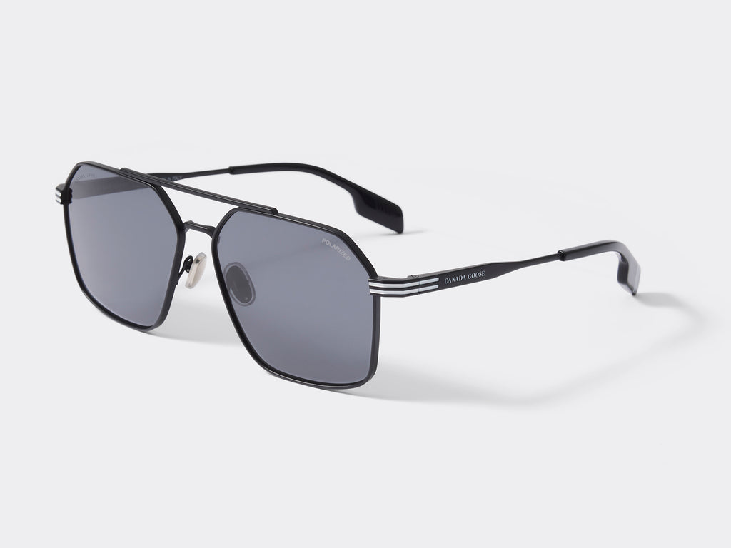Moraine Sunglasses (Men) - Matte Black/Grey