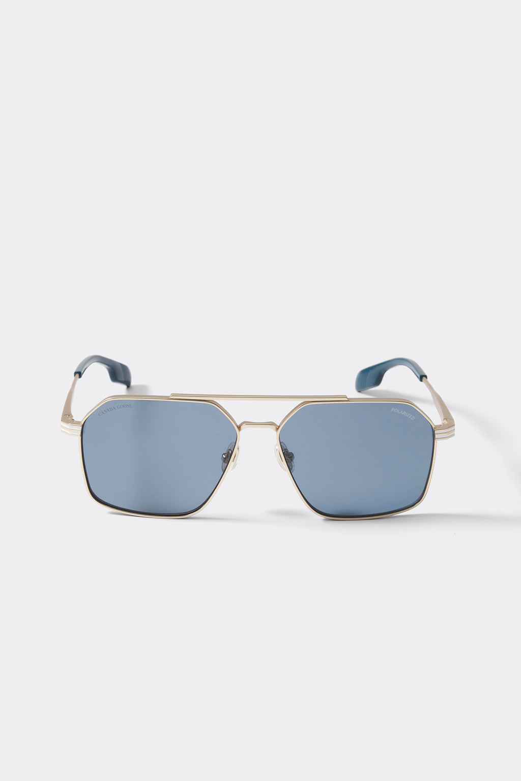 Moraine Sunglasses (Men) - Matte Gold/Blue - Image 2