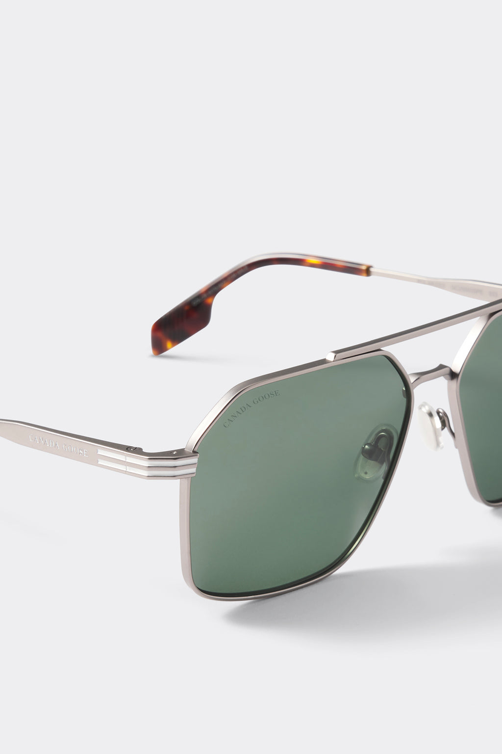 Moraine Sunglasses (Men) - Matte Light Gunmetal/Green - Image 3