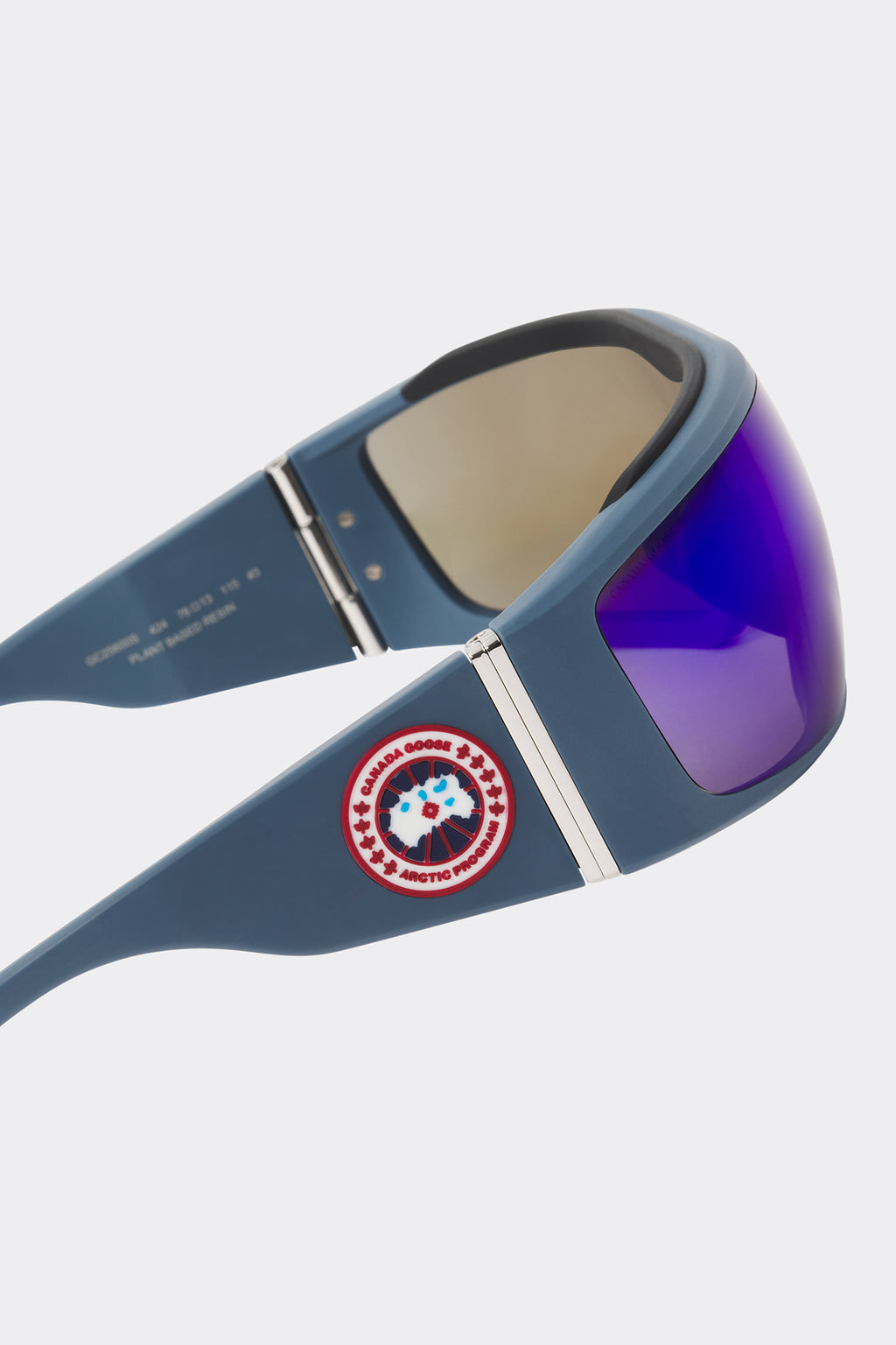 Summit Sunglasses - Matte Blue/Mirror Blue - Image 3