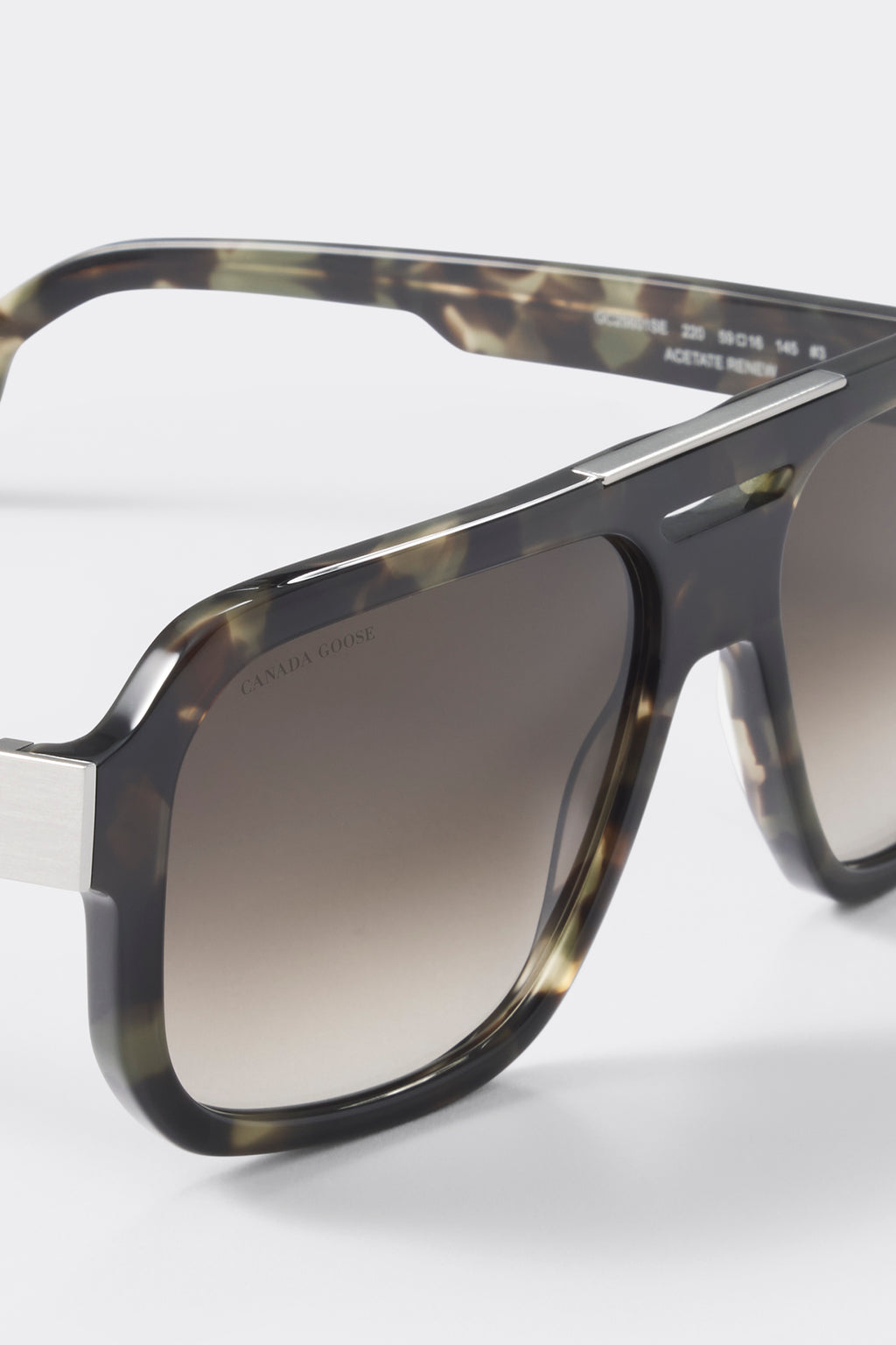 Milford Sunglasses (Men) - Havana Khaki/Gradient Brown Smoke - Image 3