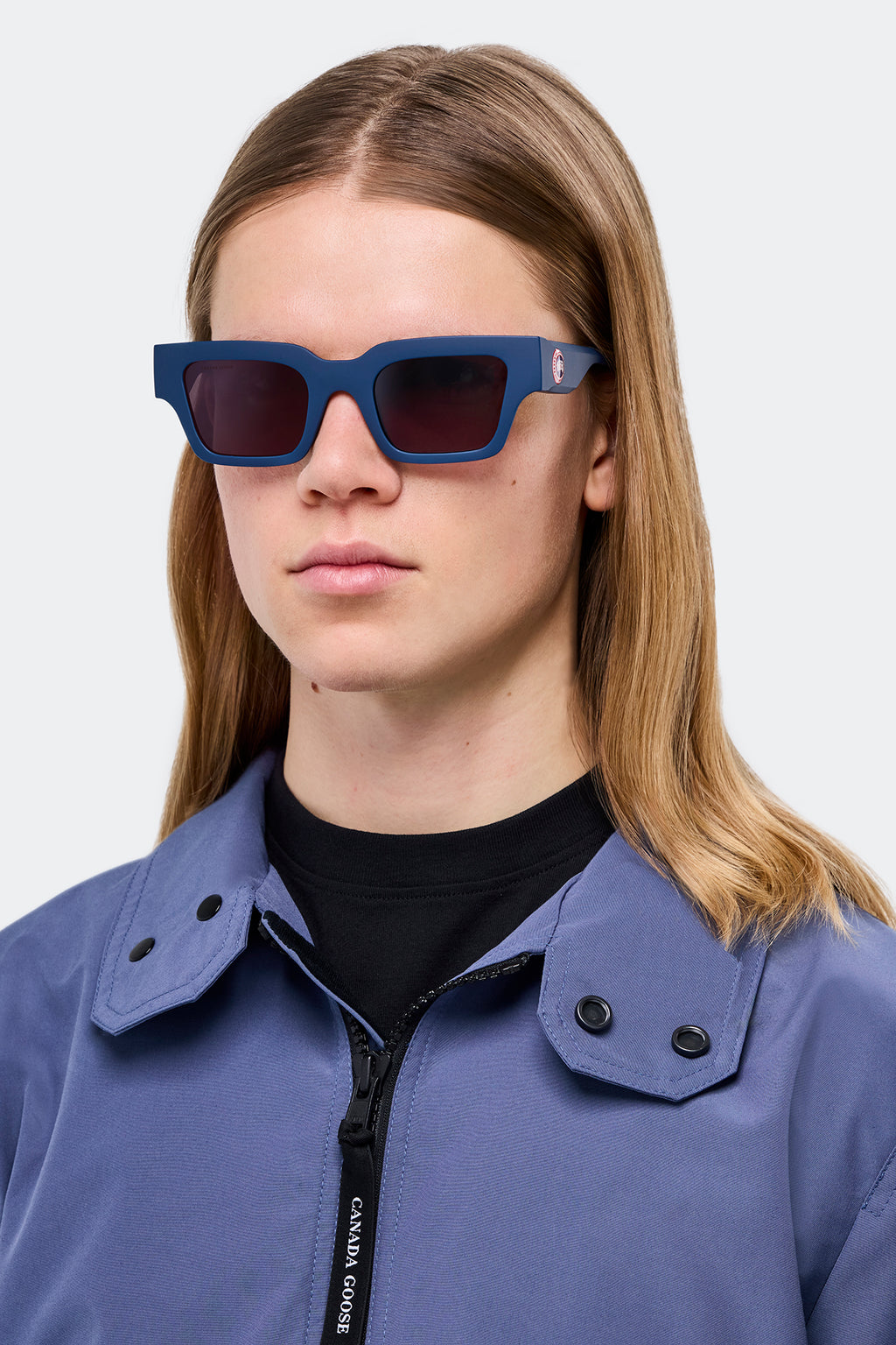 Waddington Sunglasses - Matte Blue/Smoke - Image 5
