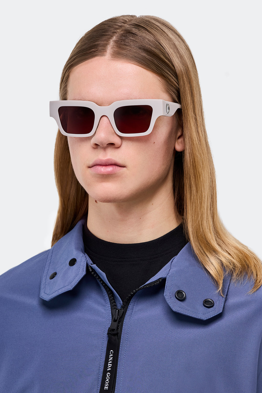 Waddington Sunglasses - Matte Lucent Rose/Brown - Image 5