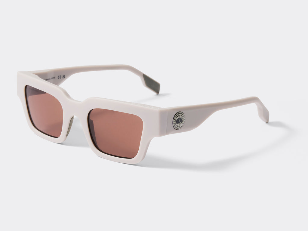 Waddington Sunglasses - Matte Lucent Rose/Brown