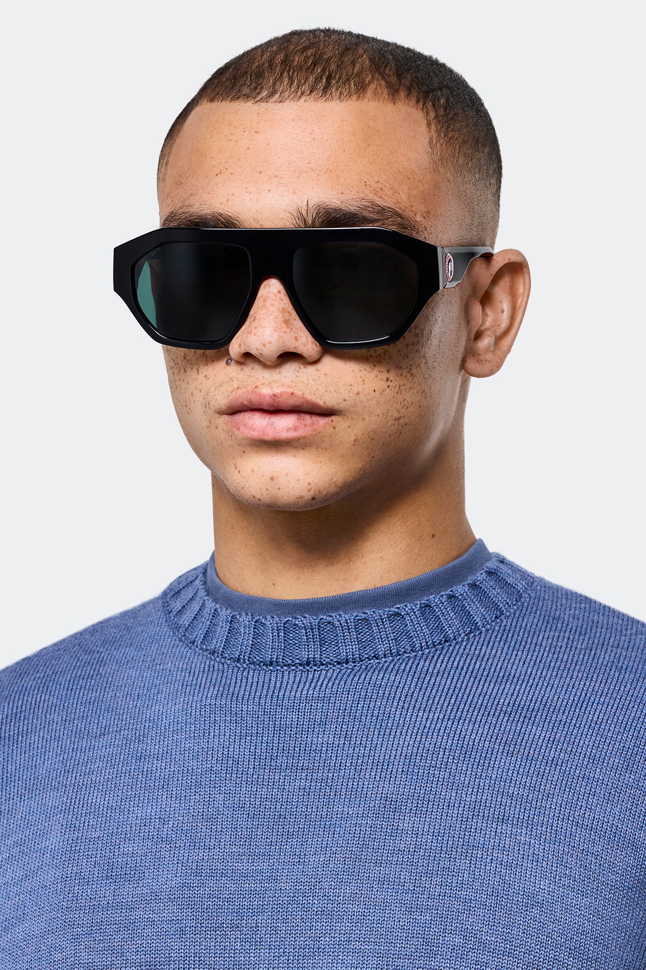 Tekapo Sunglasses (Men) - Black/Blue - Image 5