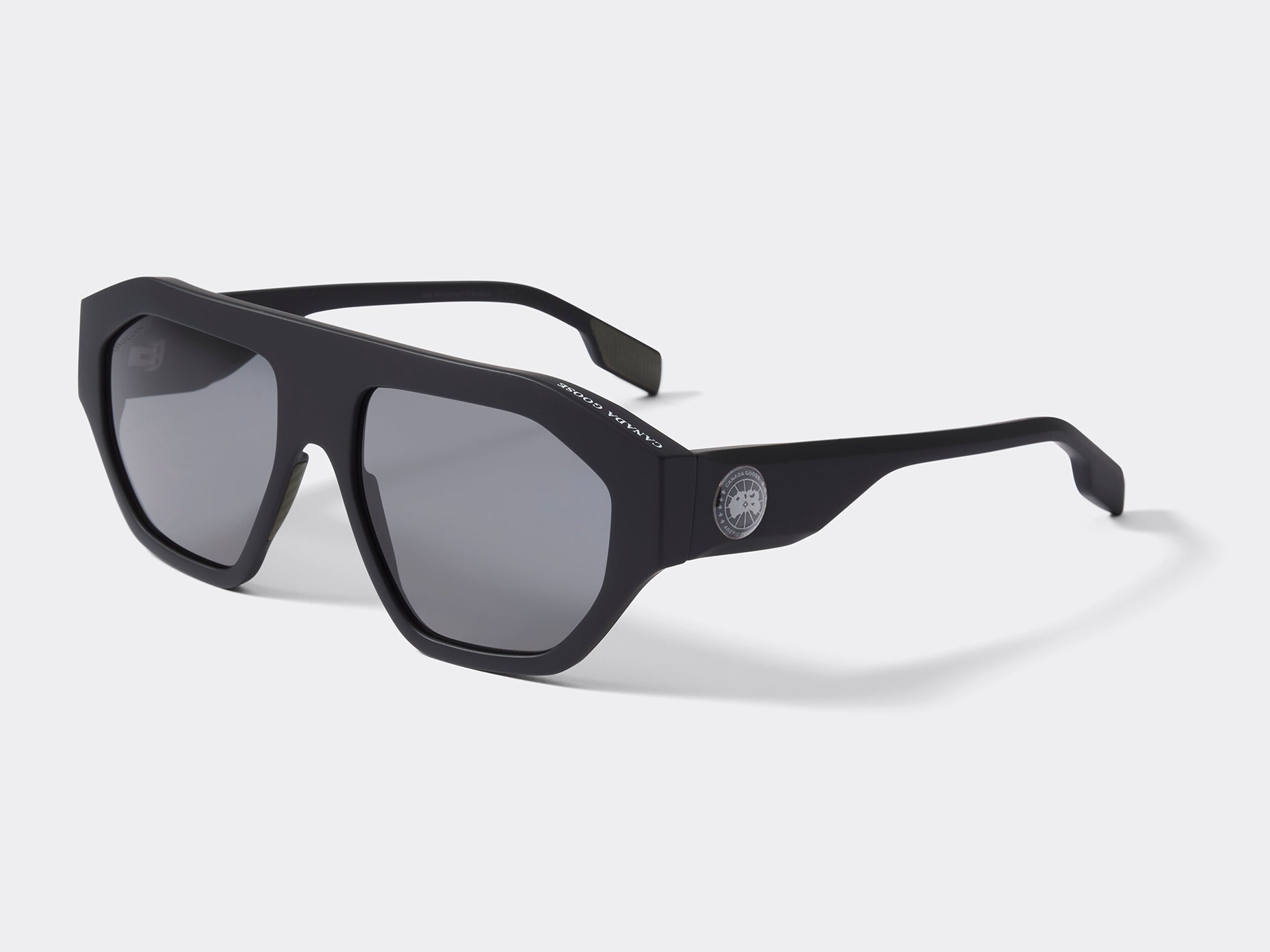 Tekapo Sunglasses (Men) - Matte Black/Grey-Green