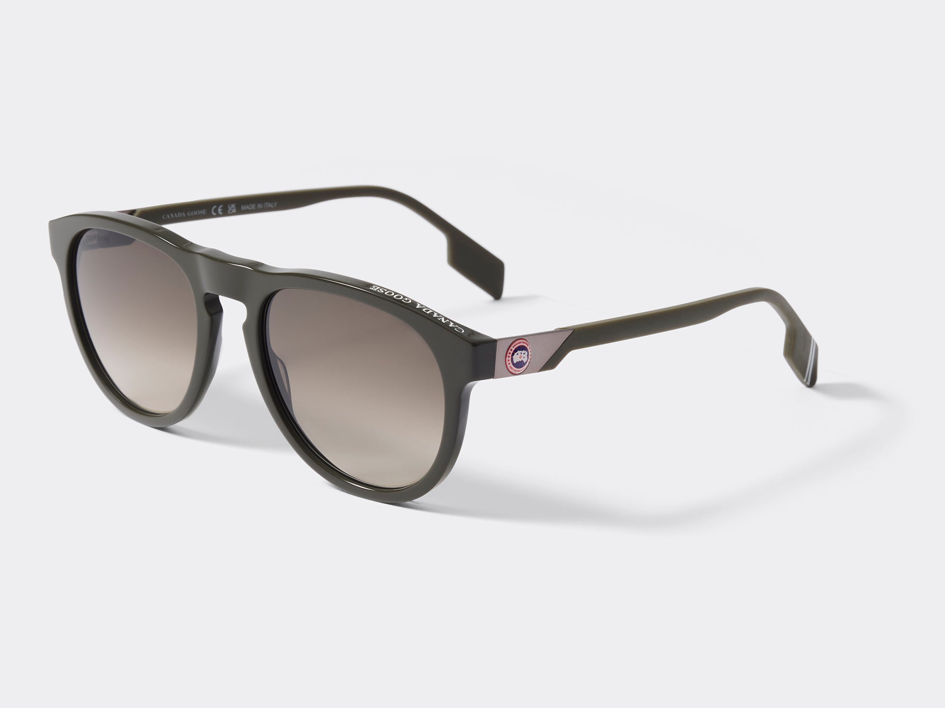 Skye Sunglasses (Men) - Khaki/Gradient Khaki