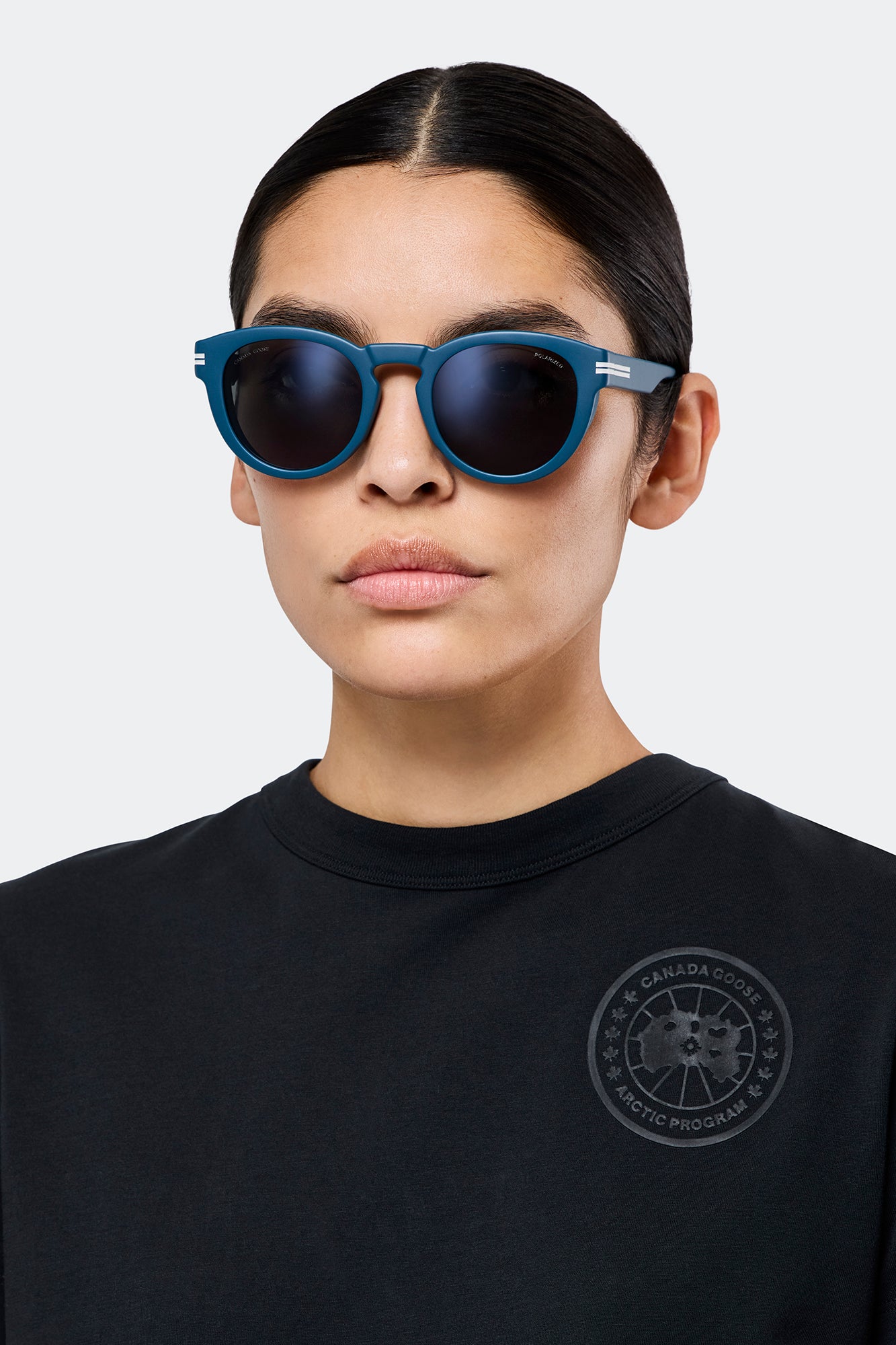 Salar Sunglasses - Matte Blue/Grey Flash - Image 6