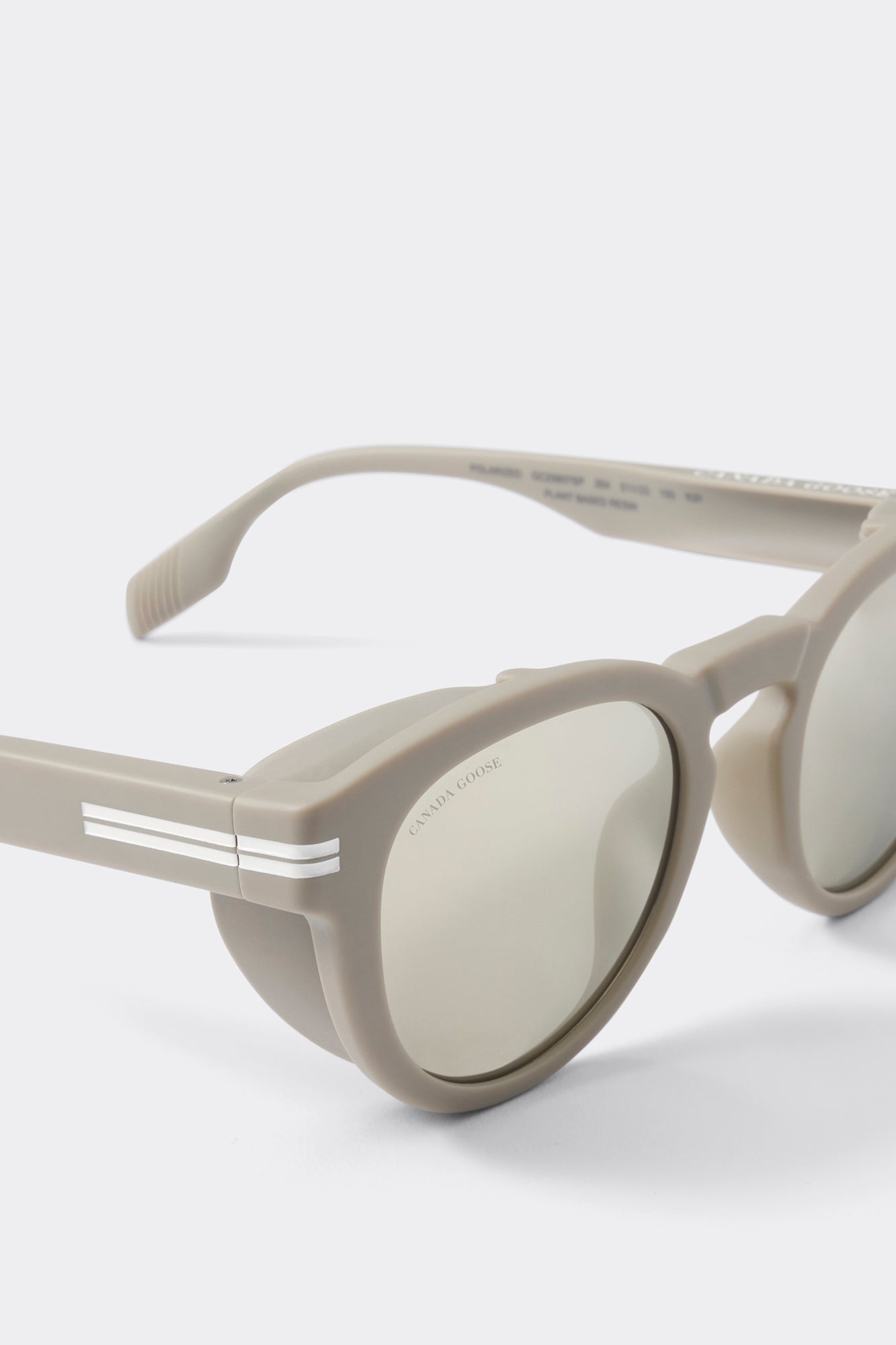 Salar Sunglasses - Matte Sand/Grey Flash Gold - Image 3
