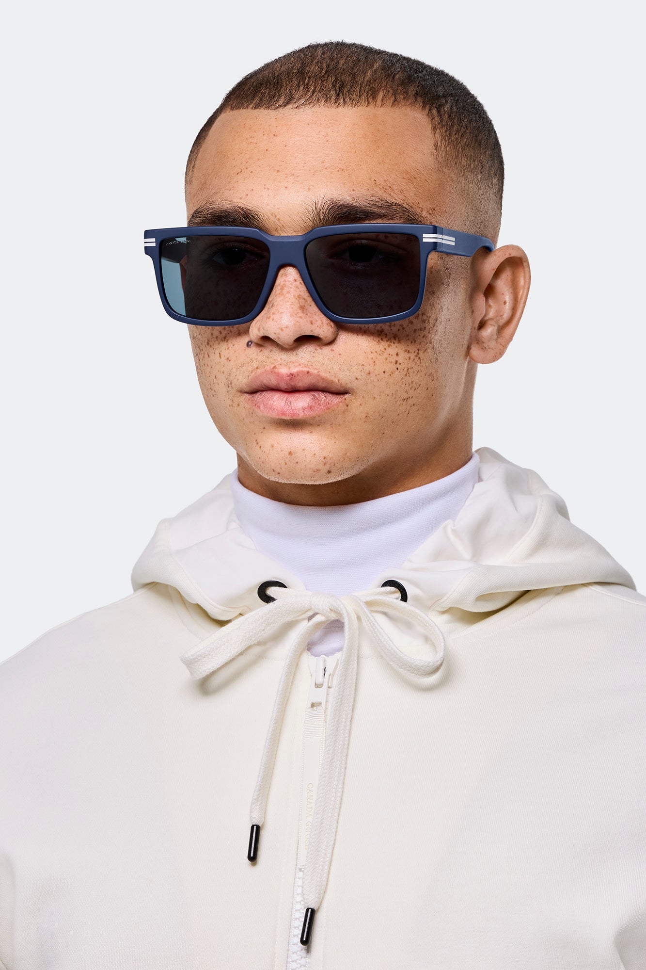 Redwood Sunglasses (Men) - Matte Blue/Avio Blue - Image 5