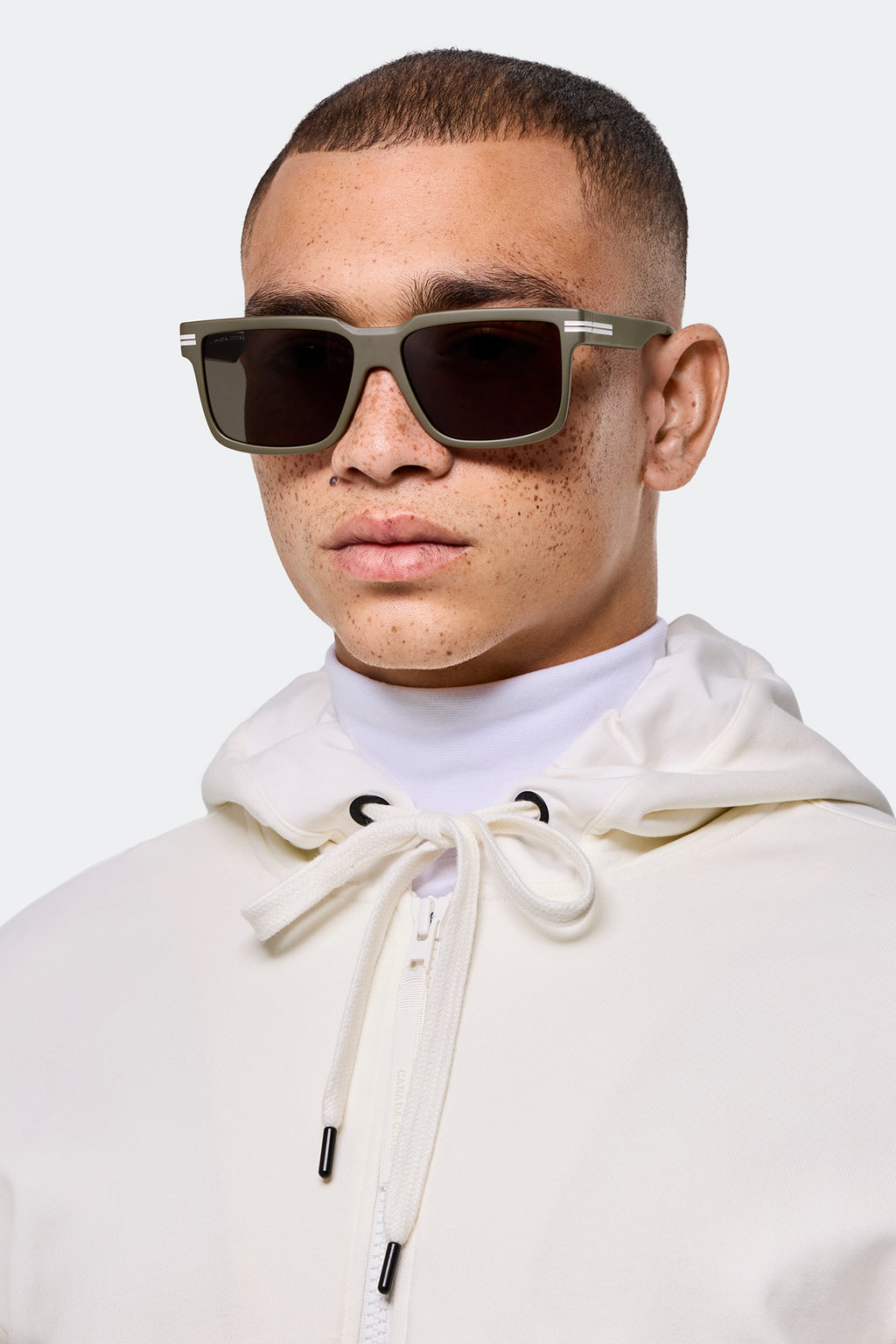 Redwood Sunglasses (Men) - Matte Khaki/Green - Image 5