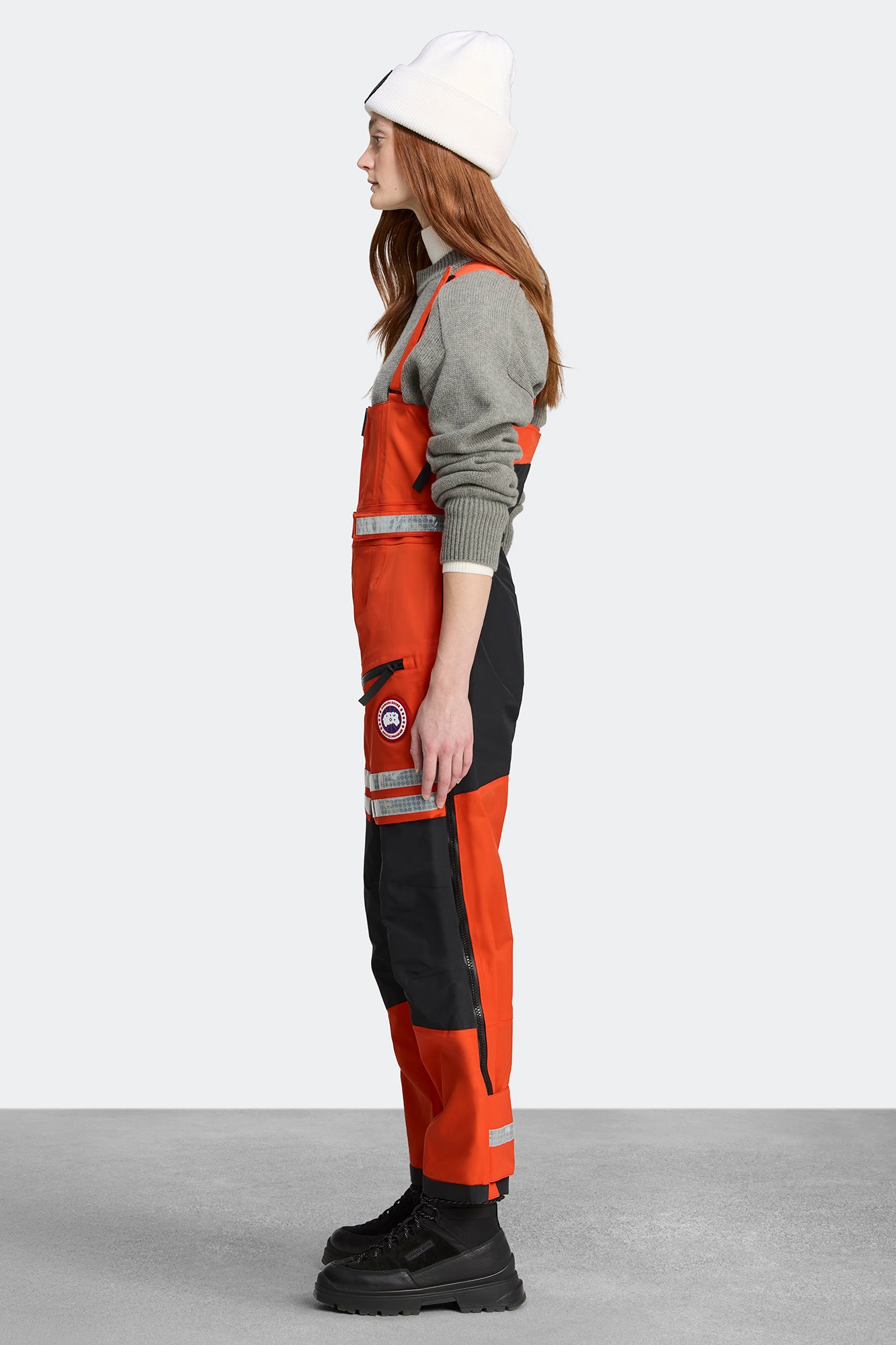 Sea Mantra Bib Overall (Women) - Signal Orange