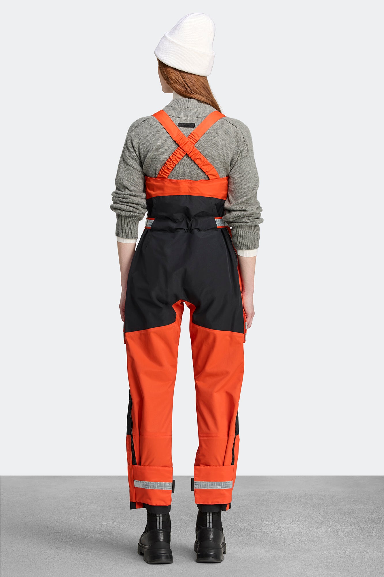 Sea Mantra Bib Overall (Women) - Signal Orange